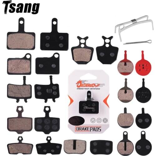 1Pair Of Bicycle Brakes MTB Mountain Bike Brake Pads Bicycle Parts Cycling Resin Organic Disc Road Brake Pads Bike Accessories