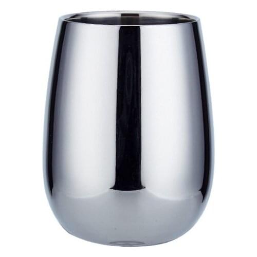 1 piece Water cup Japanese round coffee cup 304 stainless steel tummy fall cup