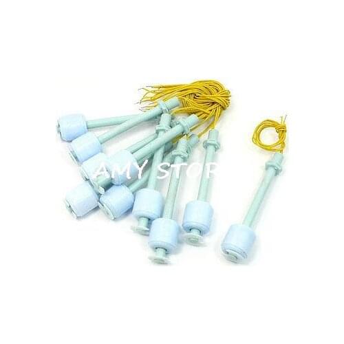10 Pcs ZP10010 100mm Water Level Sensor PP Floating Switch Light Blue
