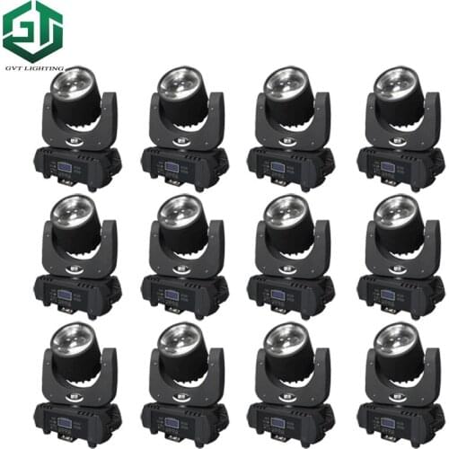 12pcs/lot 60W beam moving head light Mini led beam moving head 60watt lights for club wedding party meeting stage show