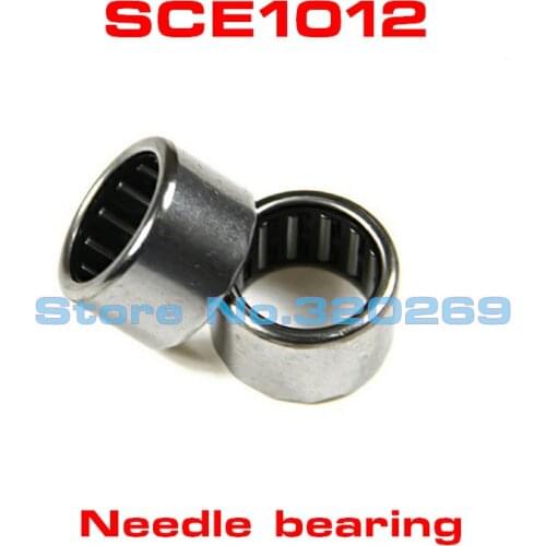 2pcs SCE1012 Needle Bearing 0.625x0.8125x0.75 Inch shaftS