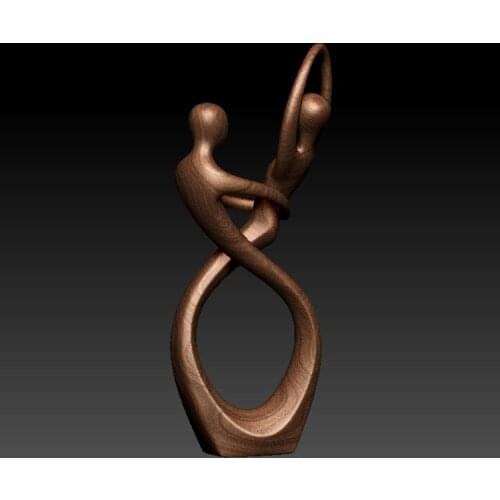 3D model art ornament for cnc or 3D printers in STL file format -home decor