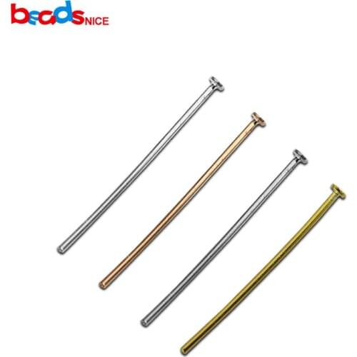 Beadsnice ID3823 silver jewerly most fashion earrings making of the head pins in 925 sterling silver