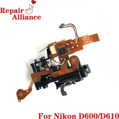 Mirror Box Control Aperture group with motor gear Repair parts For Nikon D600 D610 SLR