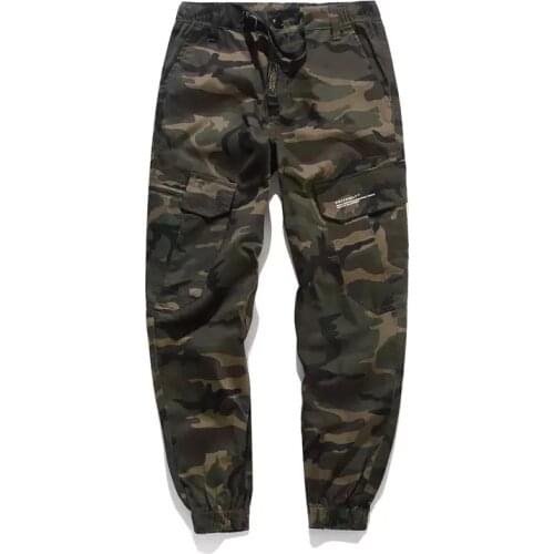 April MOMO 2020 Pockets Cargo Harem Pants Mens Casual Joggers Baggy Tactical Trousers Harajuku Streetwear Hip Hop Fashion Swag