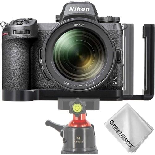Quick Release L Plate Bracket Hand Grip for Nikon Z7II Z6II Z5
