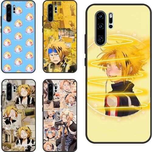Denki Kaminari My Hero Academia Anime For Huawei P30 Lite P40 P20 Pro Nova 5T P Smart 2019 Case For Honor 20 10 X Lite 8X 9X