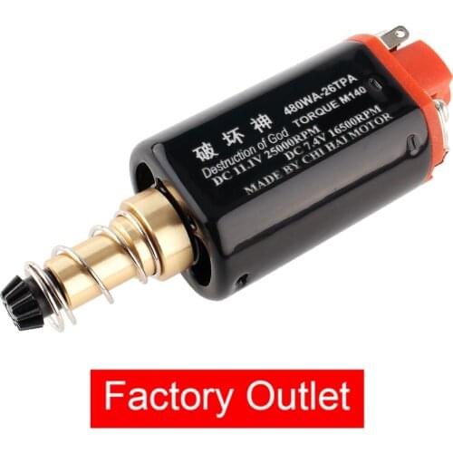 Chihai motor CHF-480WA-26TPA Nd-Fe-B Long-Axis High Torque Custom Motor For Ver.2 Gearbox Modification Upgrade Water Gel Blaster