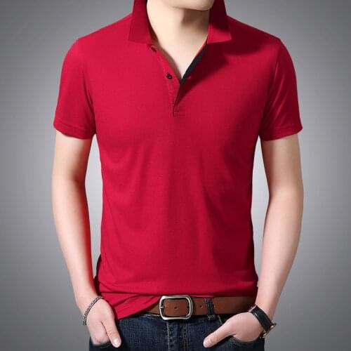 FAVOCENT Short Sleeve Polos For Men