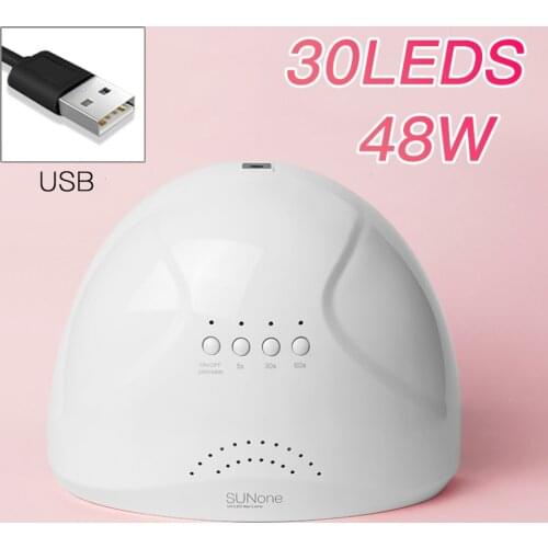 HOT SALE USB UV 30 LED Lamp 48W Nails Dryer For Nails Dryer Ice Lamp Manicure Gel Nail Lamp Drying Lamp For Gel Varnish