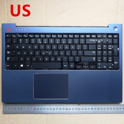 US/BG/Greek new laptop keyboard with touchpad palmrest for Samsung NP670Z5 NP670Z5E NP680Z5E 680Z5G