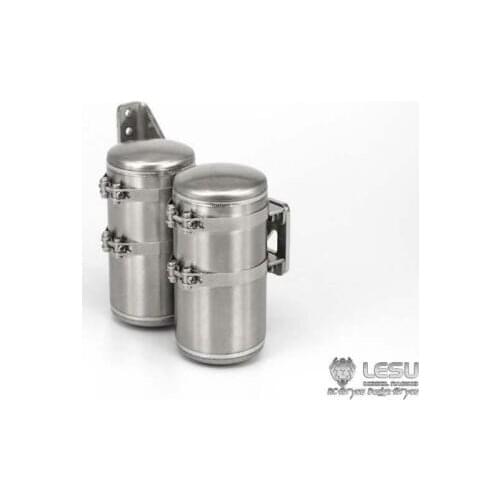 LESU Metal CNC Air Tank for 1/14 RC DIY TAMIYA BZ 3348 Dumper Tractor Truck TH05110-SMT5