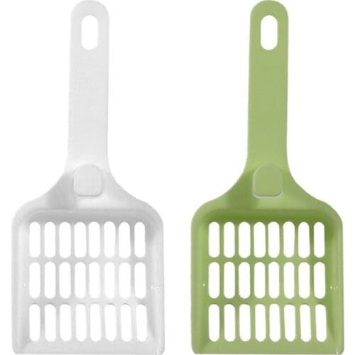 Cat Litter Shovel Pet Cleanning Tool Plastic Hollow Scoop Cat Sand Cleaning Lightweight Pet Toilet Picker For Pet Supplies