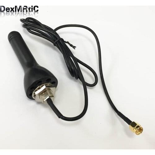 1PC GSM/GPRS/3G/4G outdoor antenna cabinet waterproof anti-theft aerial 1m cable SMA male