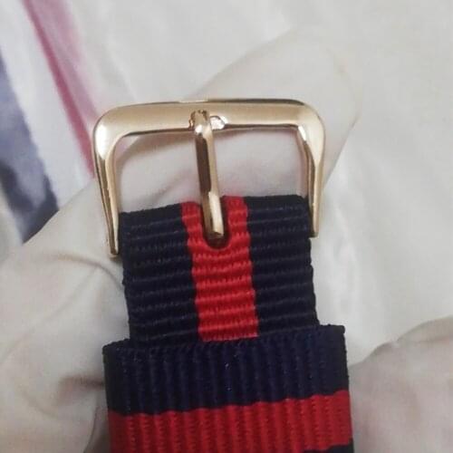 Neway Watchband for dw Nylon Watch Band 14/22/18/20mm Rose Gold Bracelet Buckle Band for daniel wellington watch Strap men women