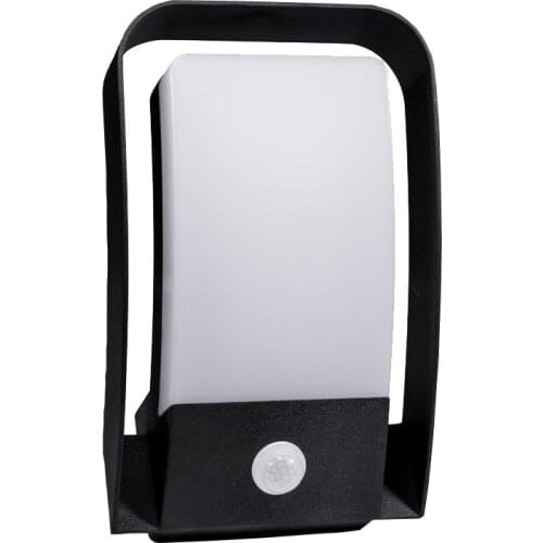 New LED outdoor wall lamp balcony courtyard garden human body induction wall light outdoor engineering lighting