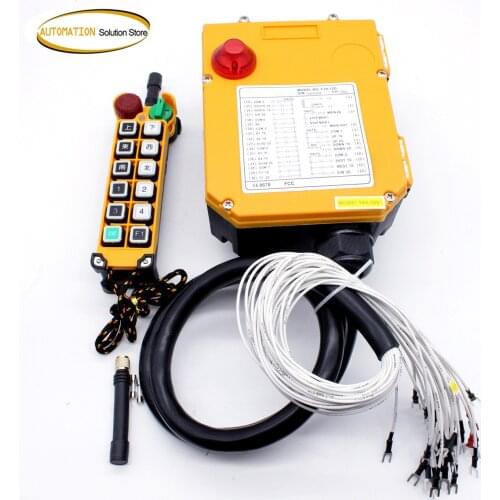 Single/Dual speed F24-12S F24-12D driving crane industrial wireless remote control industrial 12 channels 12V 24V 220V 380V 1F1S