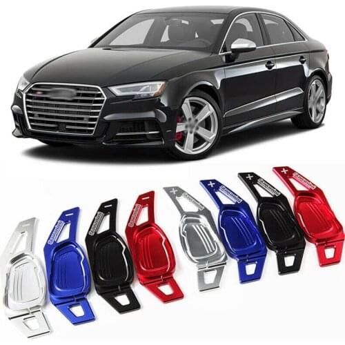 Savanini Alloy Add-On Steering Wheel DSG Paddle Shifters Extension For Audi S3 2015-2017
