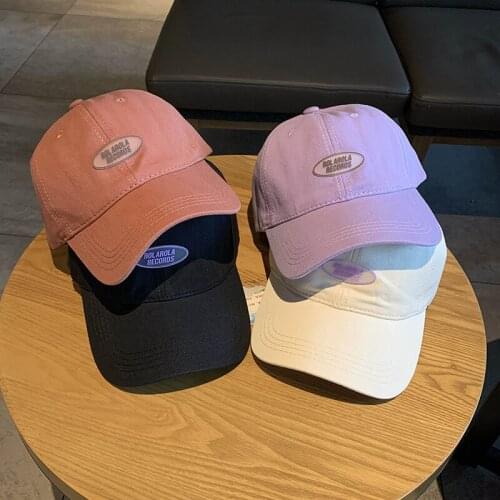 Cotton letter embroidery dad hat black snapback dad cap female hats men women fashion Hip hop snapback golf cap hats new summer