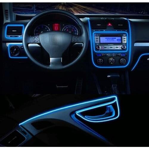 Car LED Strips Lamp Auto Atmosphere Light for Dacia duster logan sandero stepway lodgy mcv 2 Renault Megane Modus Espace Laguna