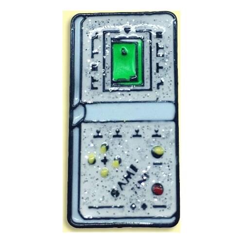 Vintage Game Machine Enamel Pin Palm Button Badge Brooch Backpack Clothes Lapel Retro Jewelry Gift for Friends