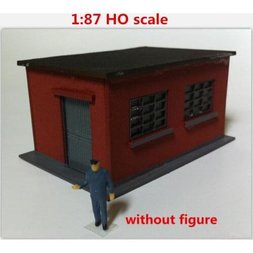 1:87 HO Scale DIY Assembly Press Template Building Model for Sand Table Decoration S30