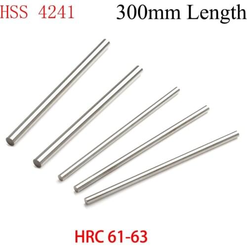 12mm 12.5mm 13mm OD 300mm Length HSS W4241 HRC61-63 Jobber Drill Bit Boring Out Round CNC Cutting Turning Lathe Tool Bar Rod