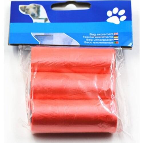 3 In 1 Pet Dog Cat Poop Bags Clean Up Garbage Bags For Pets Dog Outdoor Waste Poop Bags Pinks Pet Supplies