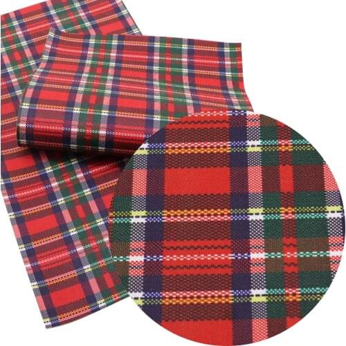 David accessories 20*33cm Christmas Fine Glitter Faux Synthetic Leather Fabric for Hair Bows Bags Walltet DIY Craft,1Yc12059