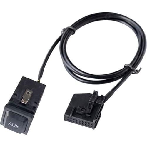 Car 18Pin Aux in Switch Harness Wire Cable for - MFD2 RNS2 for Skoda for Ford