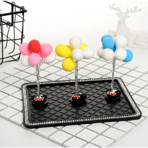 Auto Car Cute Colorful Balloon Car Ornament Interior Decorations Car Decor Home Decor