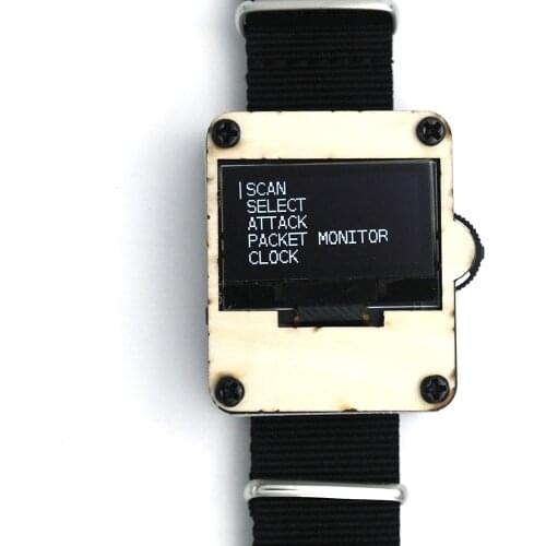 DSTIKE WiFi Deauther Wristband Wearable ESP8266 Development Board Smart Watch DevKit Arduino NodeMCU ESP32 IoT I2-002
