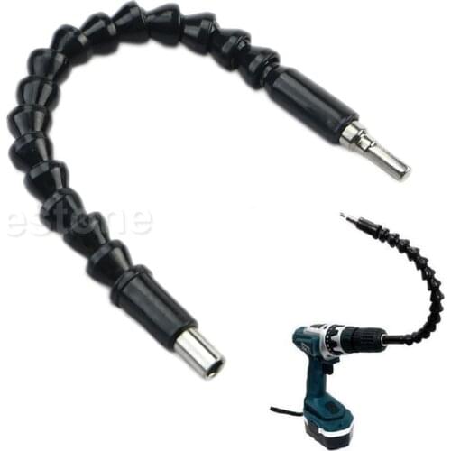 Hot 295mm Mini Protable Electronic Drill Connector Link Line Flexible Shaft