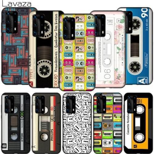 Lavaza K112 Retro Classic Cassette Soft Case for Huawei Mate Nova 2 2i 3 3i 4E 5 5i 5T Smart 6 7 10 20 30 SE Pro Lite