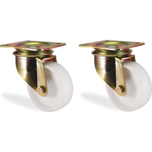 Wedge Flanged Polypropylene Bushing Yellow Maşalı Rotary Wheel 80 mm x 2 Pcs