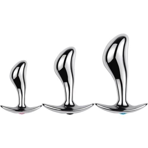 Metal Anal Beads Butt Plug Dildo Vaginal Unisex Insert Sex Toy Adults Bondage Restraints For Men Women Gay Butt Plug