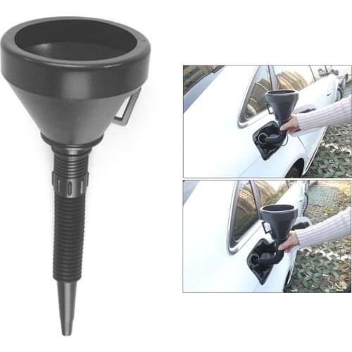 Multi-functional Oil Funnels Fluids Gasoline Liquids Kerosene Funnel with Flexible Spout Extension U90C