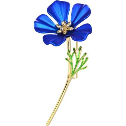 Fashion Flower Enamel Pin Womens Pins And Brooches Fashion Brooches Bouquet Clothes Jewelry Gift For Women