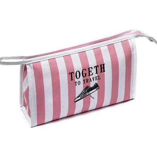 Fashion Hand Strap Makeup Bag Large Capacity Travel Makeup Portable And Simple Style Makeup Bag