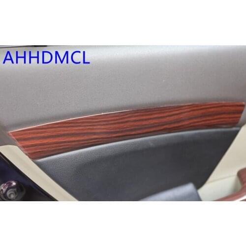 Car Interior Mouldings Modification Decorative Trim Frame Interior Sequins Wooden Color For Civic IX 2012 2013 2014 2015