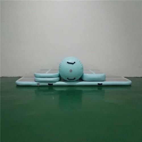 A Set (Include 6 Pieces) Inflatable Air Track Tumbling Mats Gym Air Mat For Sale