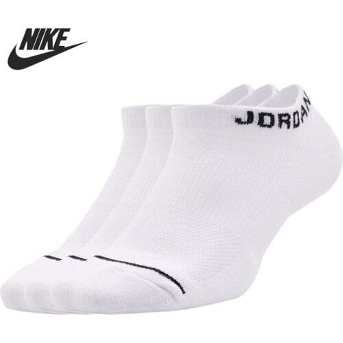 Original New Arrival NIKE No-Show 3PPK Unisex Sports Socks (3 Pairs)