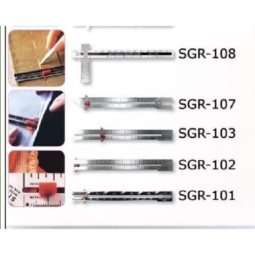 Space ruler Handmade Cloth Tools Patchwork Sewing Feet Tailor-foot Put Yardstick Cuting Cutting Quilting Rulers SGR-101 SGR-102