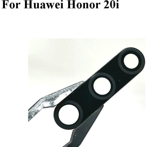 Original New For Huawei Honor 20i Back Rear Camera Glass Lens Cover For Honor 20 i 6.21" test good Honor20i Replacement Parts