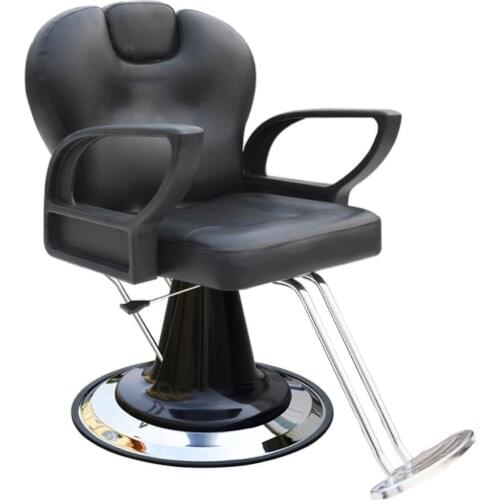 Hairdresser chair can be put down hairdressing chair
