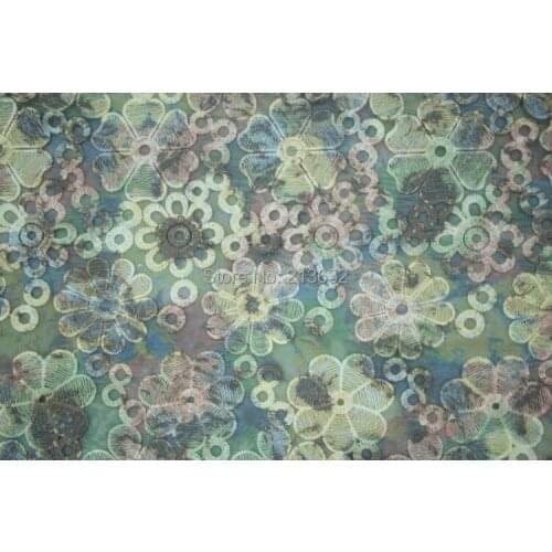 Polis new DIY POp135-60 textile glass yarn embroidery embroidered fabrics, embroidered full width fabric, Eugen yarn embroidery