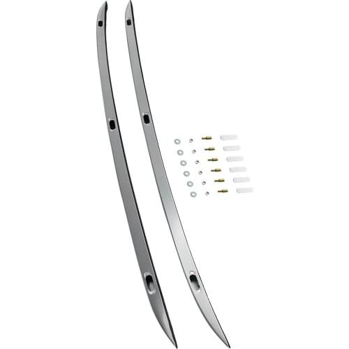 Roof Rack Rail for Acura RDX 2012-2018 Aluminum Silver Cargo Corrosion-Resistant and Durable