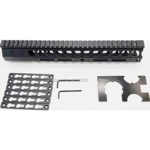 Tactical mlok handguard keymod handguard compatibele handguard Quad Rail Nut for air soft bb gun toyko marui M32*1.5
