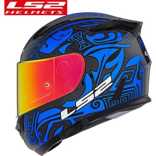 100% Original LS2 FF801 Full Face Motorcycle Helmet Alex barros Man Woman Racing capacetes cascos para moto ECE