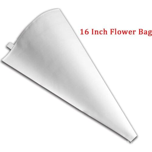 16 Inch Large Repeated Use Cotton Cloth Bag Cookie Squeeze Flower Bag Cream Cake Decorating Tool